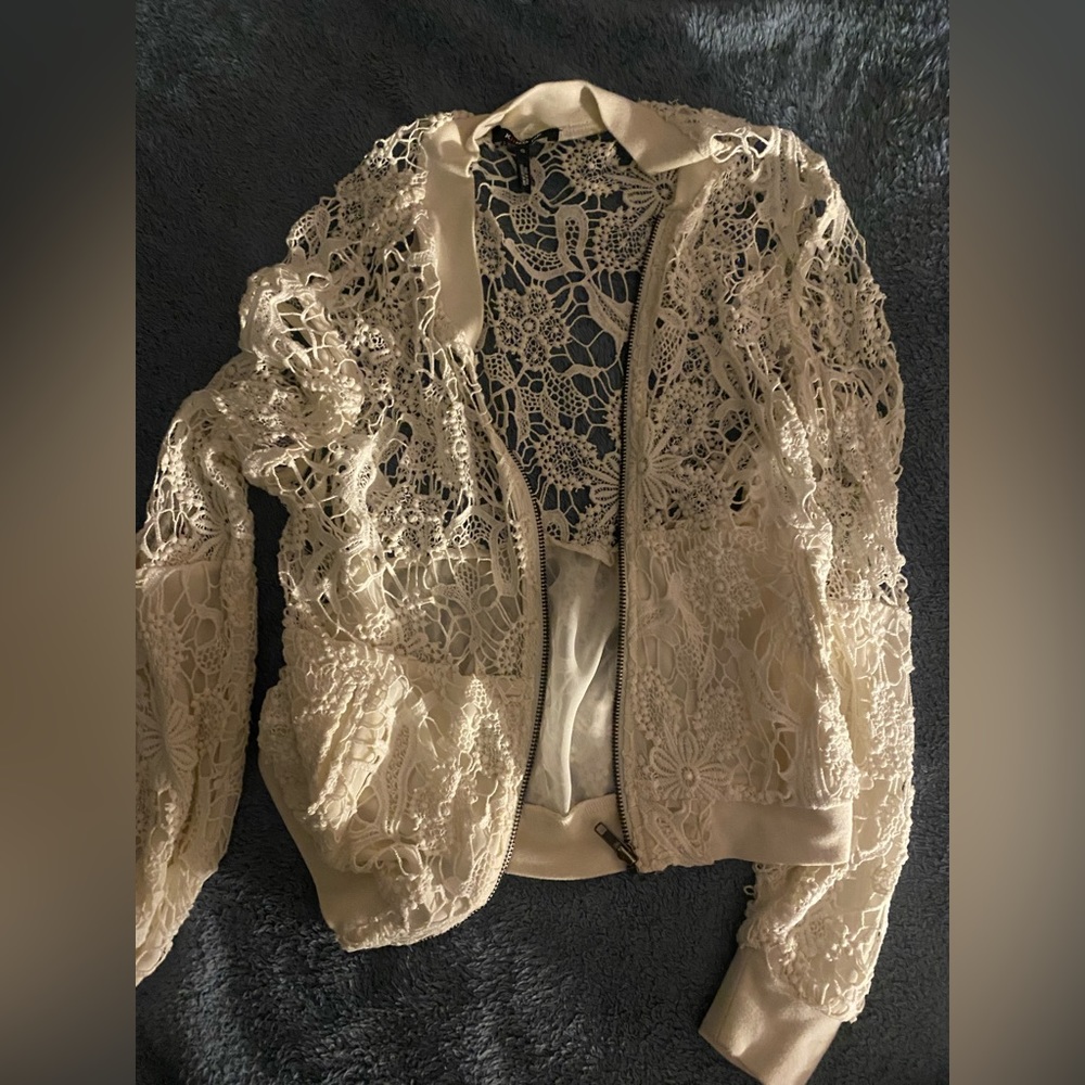Vintage lace coat